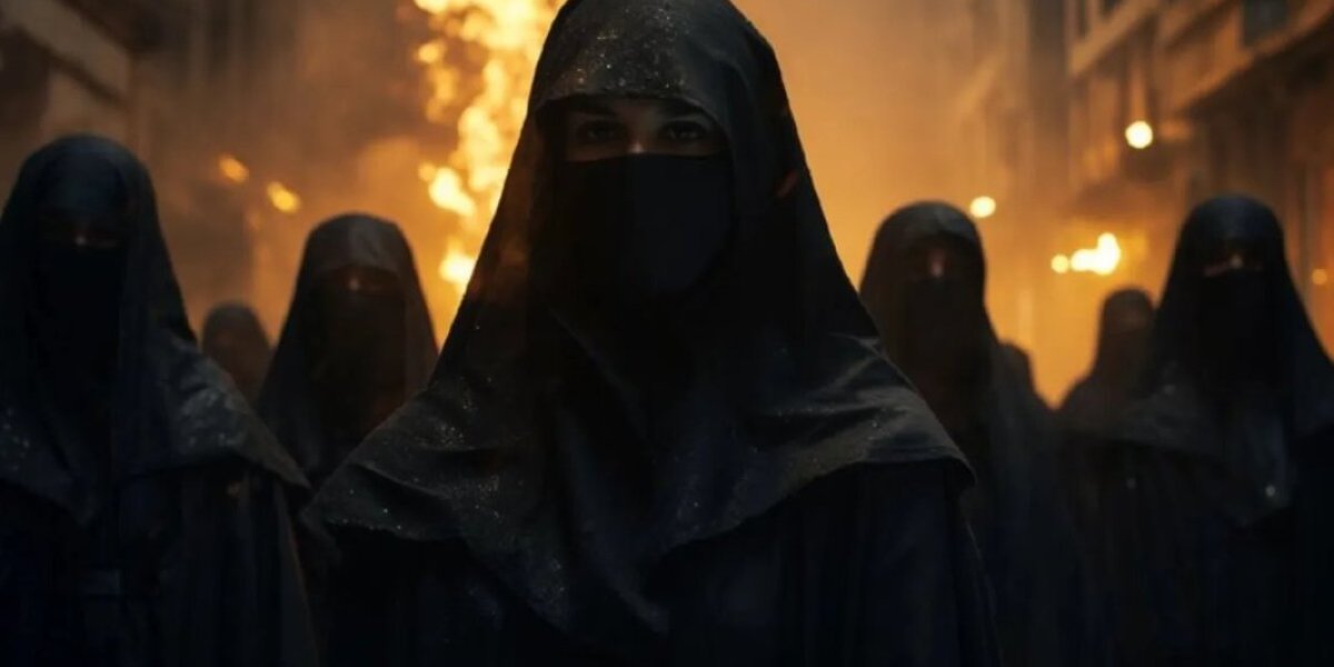 Ленинградские школьники нарядились в джихадистов: «В таких одеждах убивали русских на Дубровке»