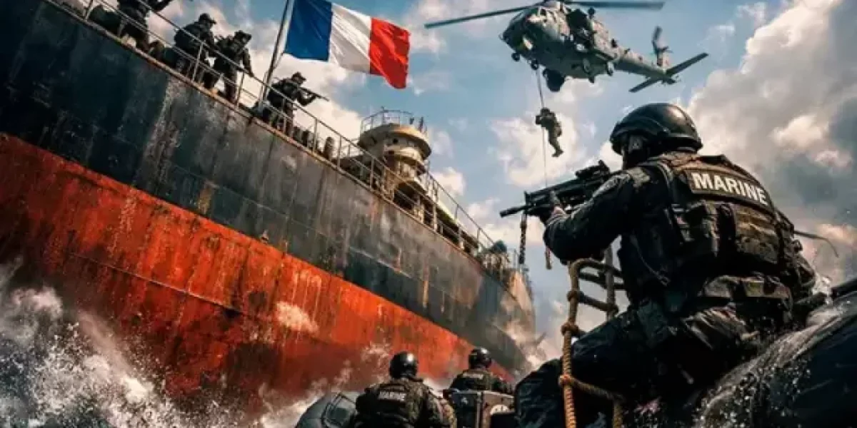 Франция захватила русский танкер: Макрон бьёт первым по закону улицы Франция захватила русский танкер: Макрон бьёт первым по закону улицы