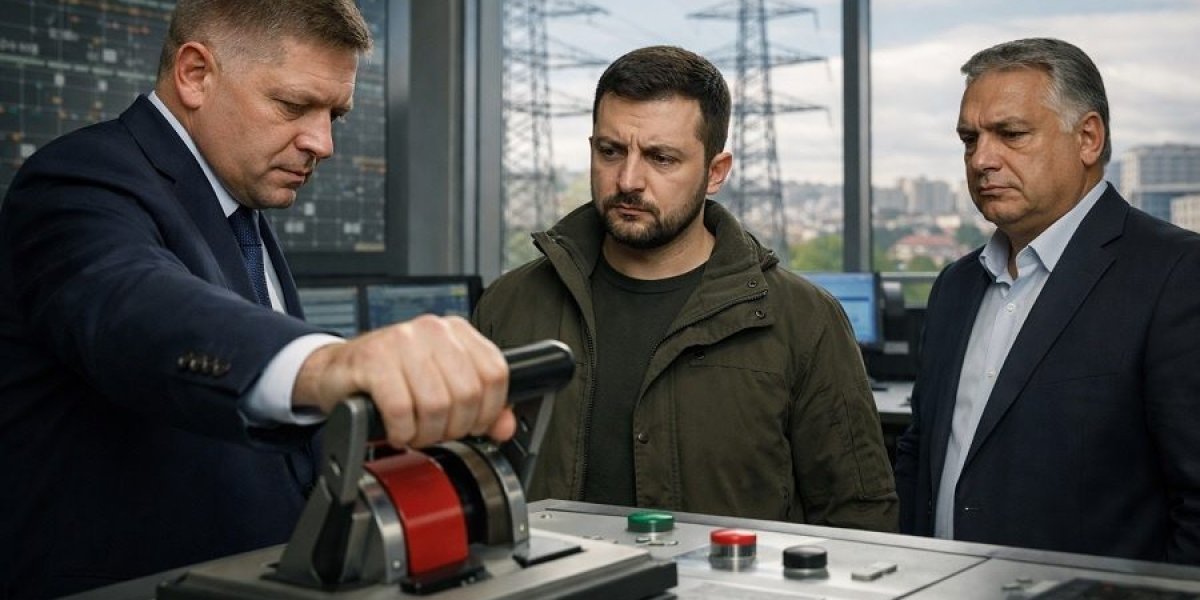 Подыгрывают! Фицо и Орбан отключают Зеленскому электричество. Очень тяжёлое положение Подыгрывают! Фицо и Орбан отключают Зеленскому электричество. Очень тяжёлое положение